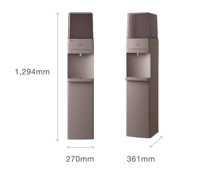 SLIM SERVER 4ロングタイプの製品仕様画像